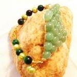 Pearl & Aventurine Green Ti..