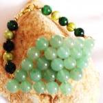 Pearl & Aventurine Green Ti..